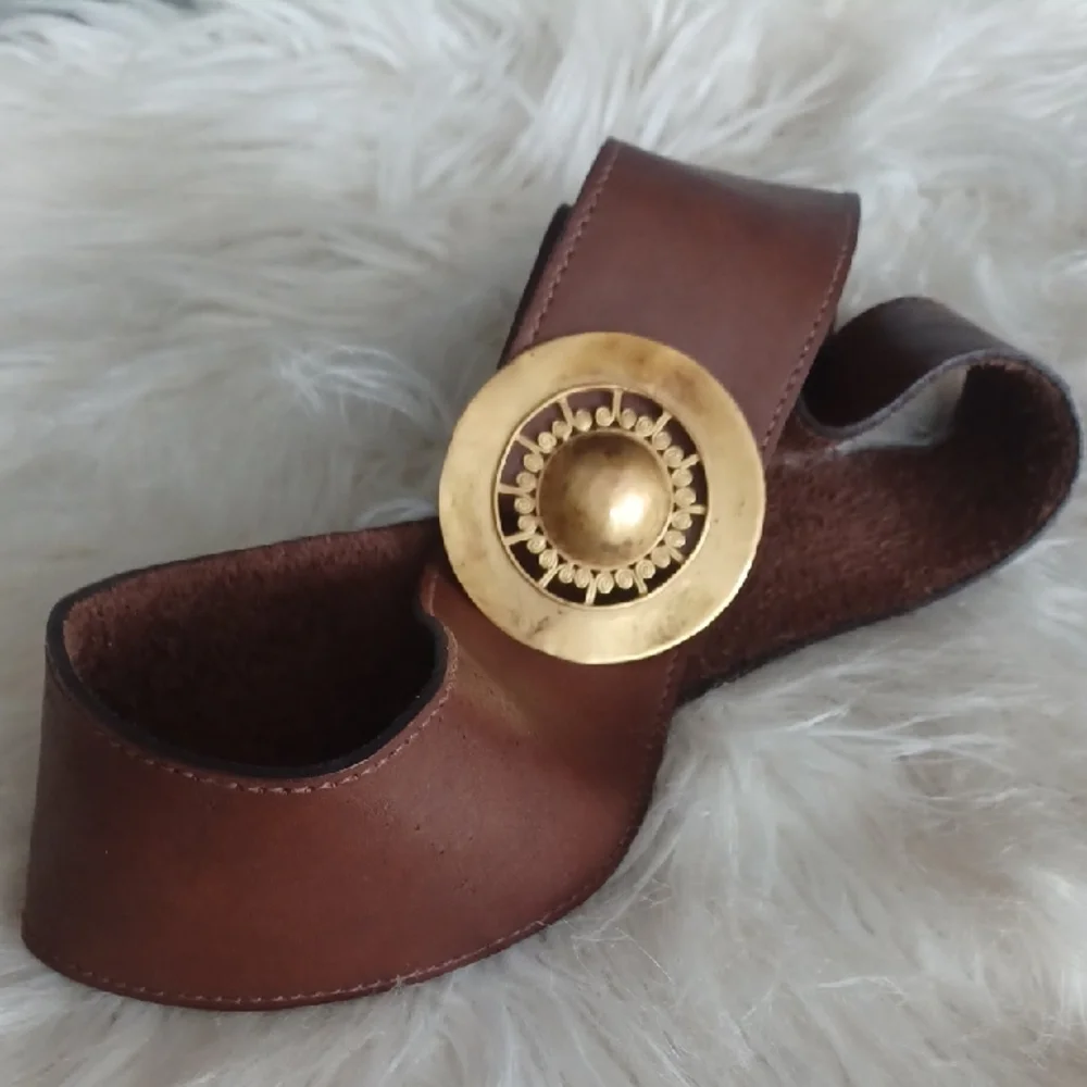 Brown Leather Belt